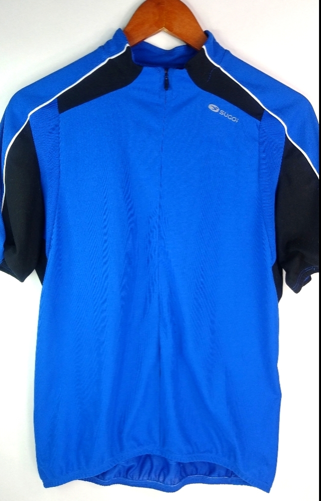 SUGOI L Black Blue Cycling Performance Top
